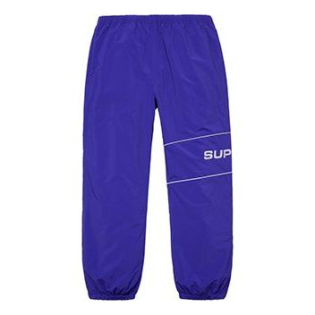 Supreme SS19 Nylon Ripstop Pant waterproof Casual Pants Unisex Blue SU