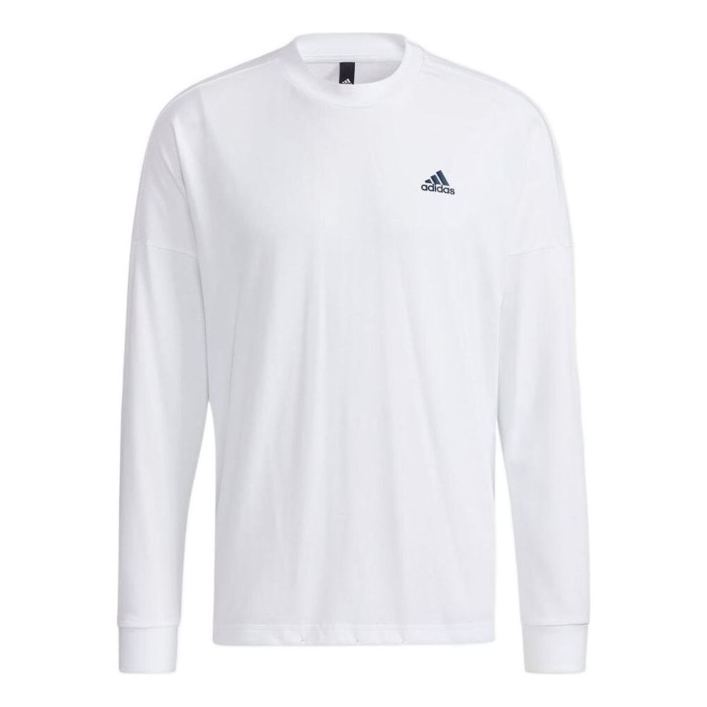 Adidas Loose Fit Tee 'White Black' HA1869 - KICKS CREW