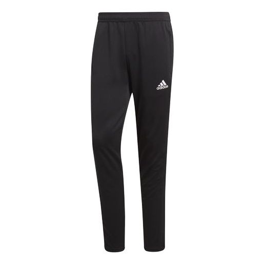 adidas Letter Logo Print Sports Trousers Black BS0526 - KICKS CREW