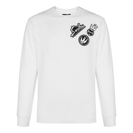 MCQ Swallow logo Sweatshirt 'White' S33EAKT05