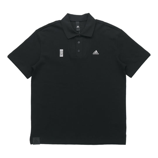 adidas WJ POLO Minimalistic Short Sleeve polo Black GL0389 - KICKS CREW