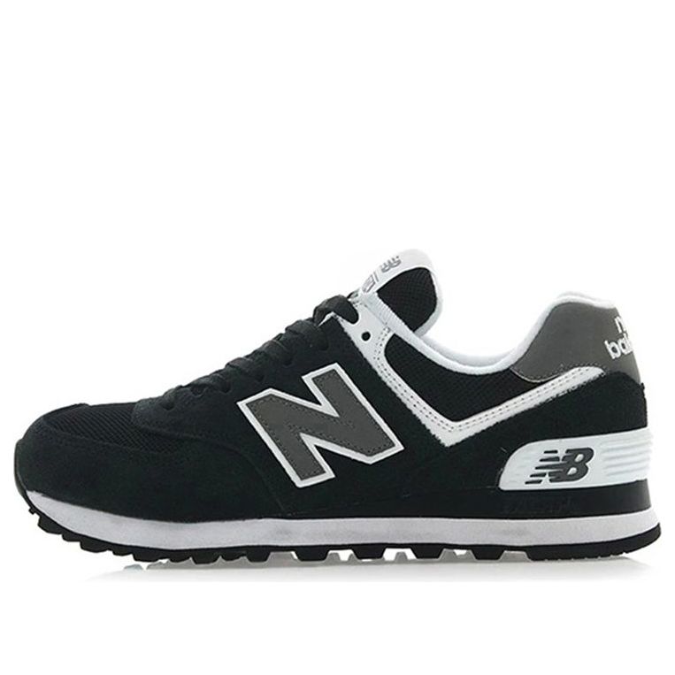 (WMNS) New Balance 574 'Black Grey White' W574SKW - KICKS CREW