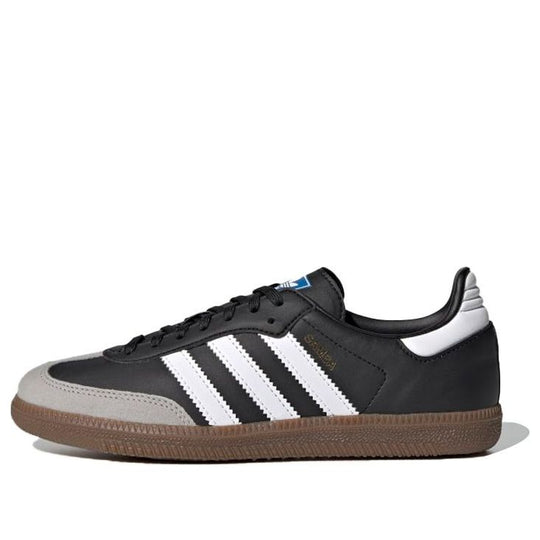 adidas originals Samba J Shoes Black/White/Grey GZ8348-KICKS CREW