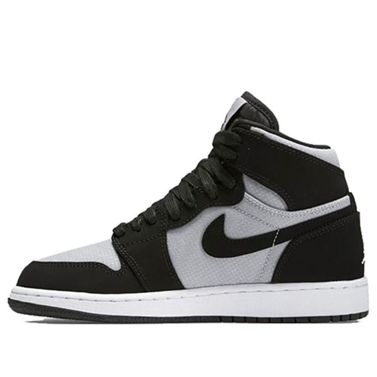 GS) Air Jordan 1 Retro High 'Wolf Grey' 332148-007 - KICKS CREW