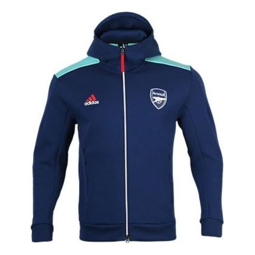 adidas Arsenal ZNE Anthem Jacket 'Mystery Blue' GR4210-KICKS CREW