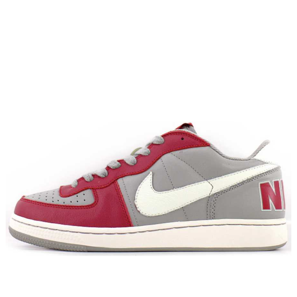 Nike Terminator Low 'Grey Varsity Red' 308841-011 - KICKS CREW