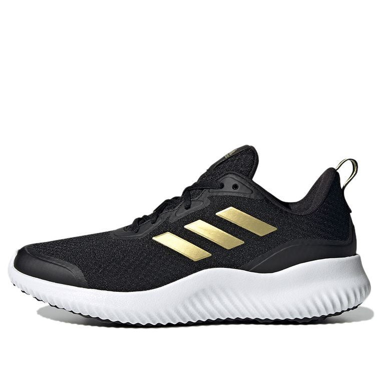 adidas Alphacomfy Black/Golden GZ3464 - KICKS CREW